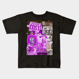 Graffiti Street Wall New York City Kids T-Shirt